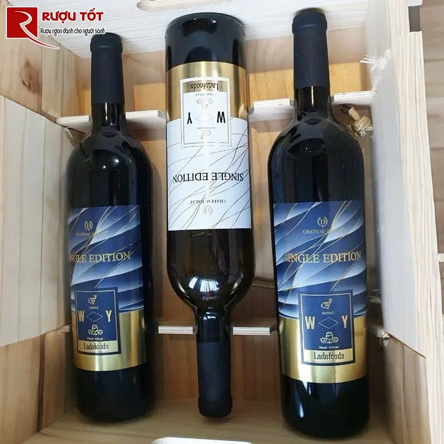 ruou vang dalat single edition shiraz gia re