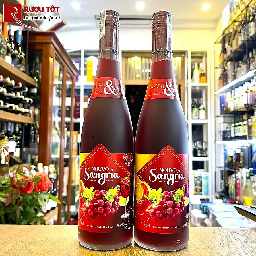 ruou vang vivazz red sangria 750ml