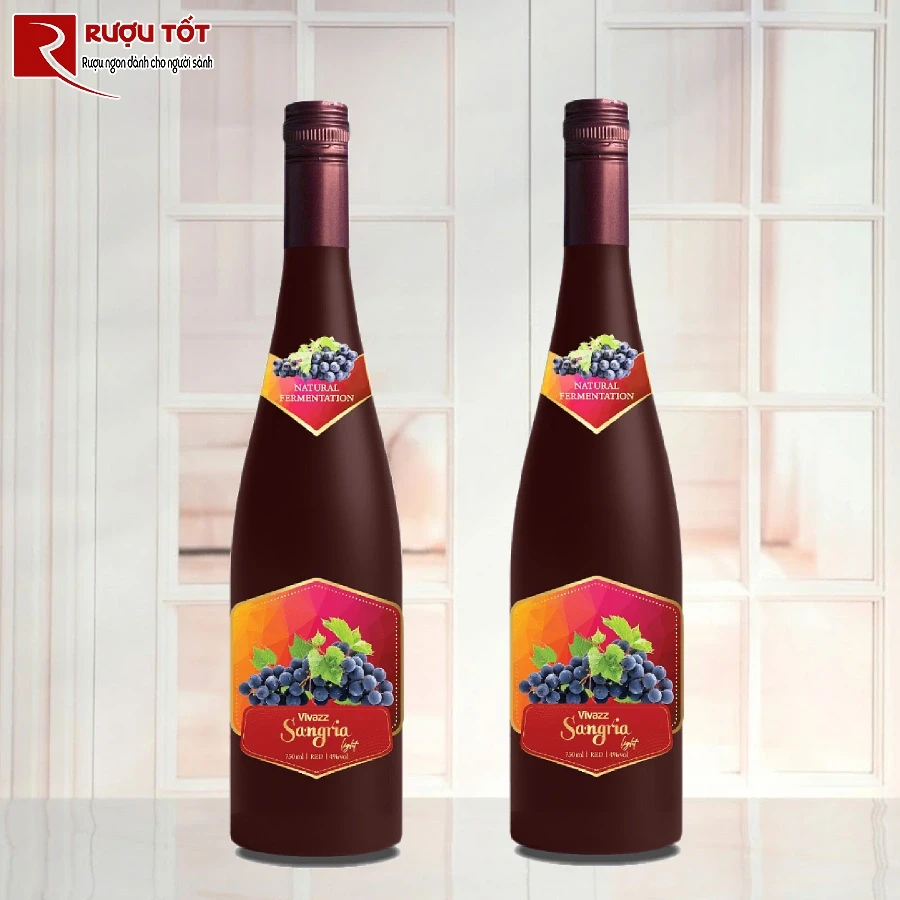 ruou vang vivazz sangria light red