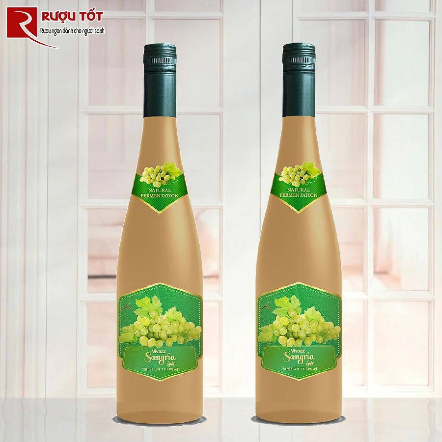 ruou vang vivazz sangria light white