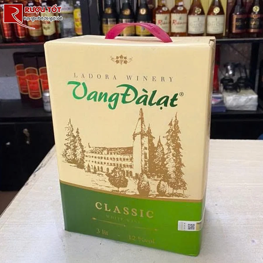 vang da lat classic white wine hop 3 lit