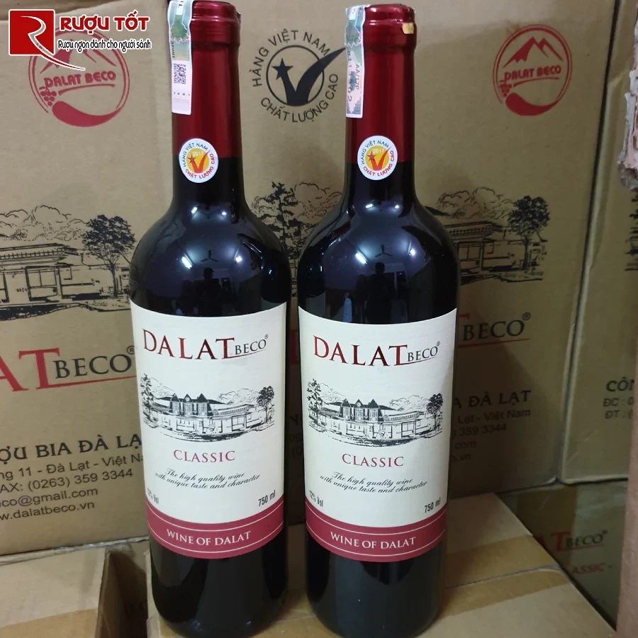 vang da lat de uong gia tot