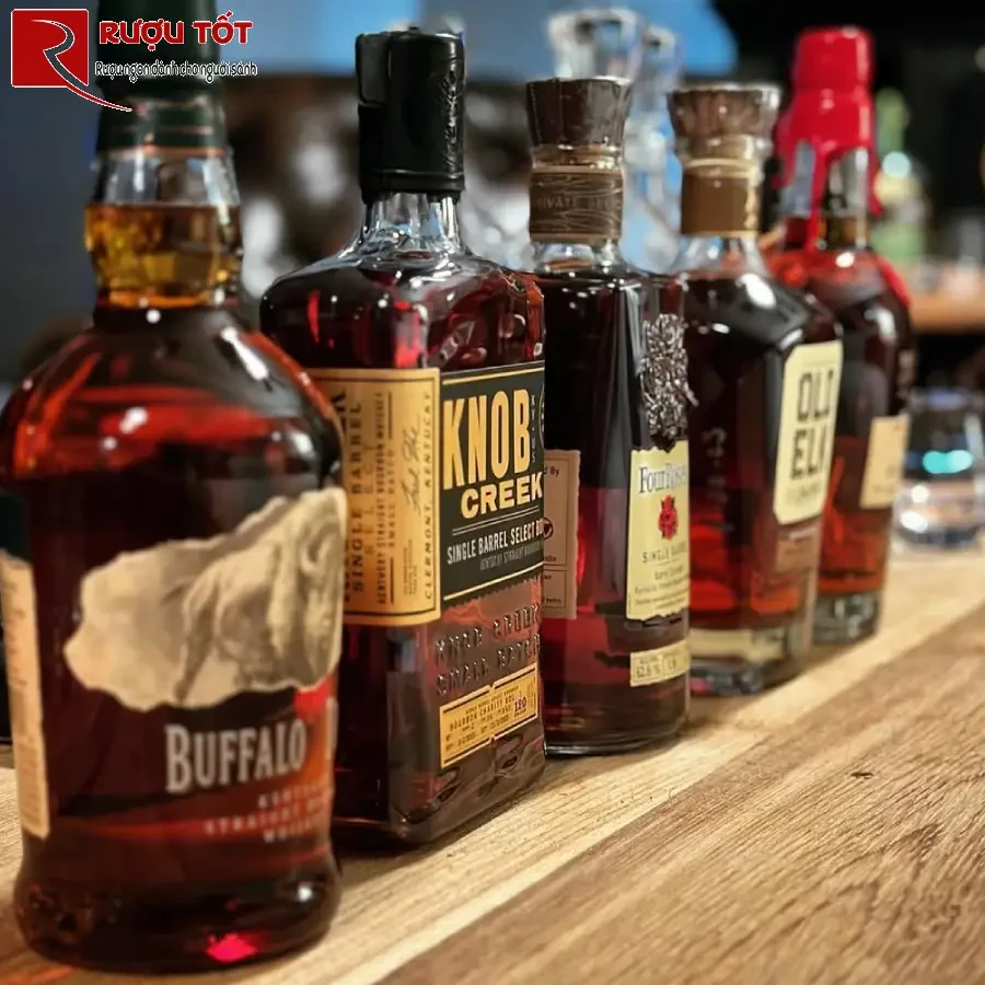 whisky Mỹ nổi tiếng