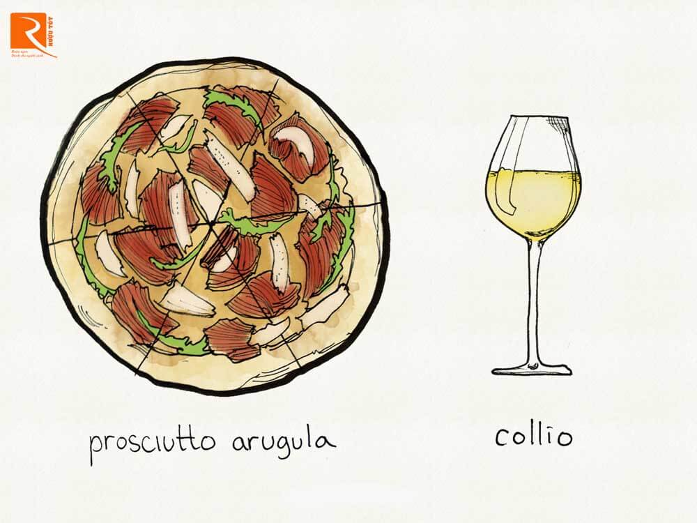 Friulano tạo ra sự cân bằng hoàn hảo và phong phú trong một cặp rượu vang và pizza.