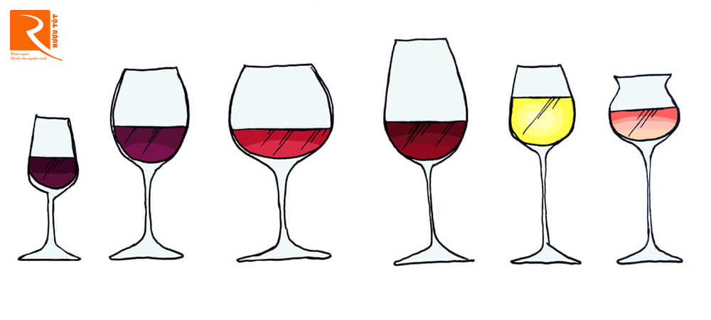 Sử dụng ly rượu vang thích hợp tạo nên sự khác biệt lớn.