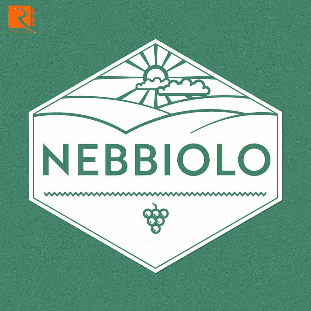 Rượu vang làm từ nho Nebbiolo.