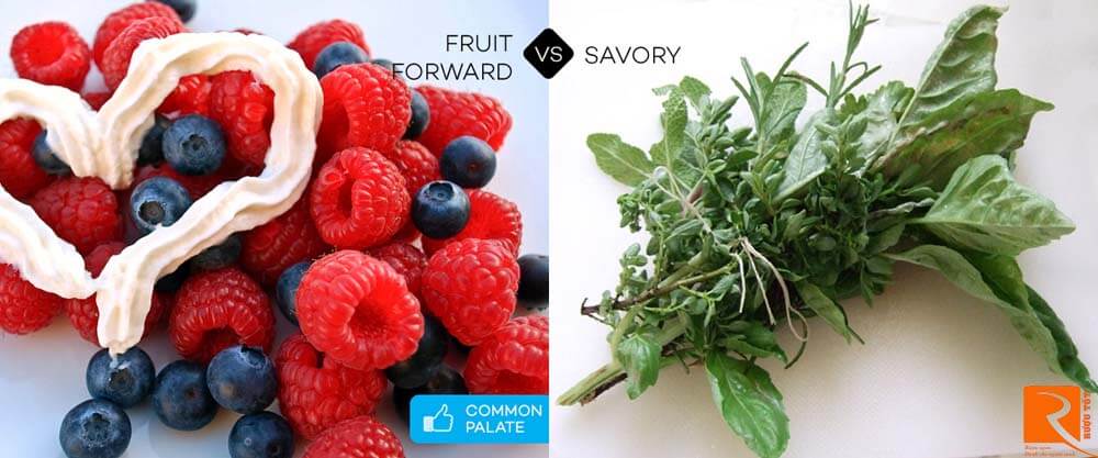 Fruit-Forward vs Savory