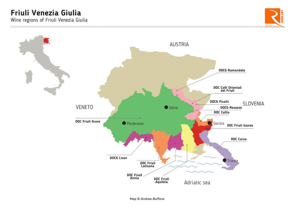 Rượu vang Friuli Venezia Giulia