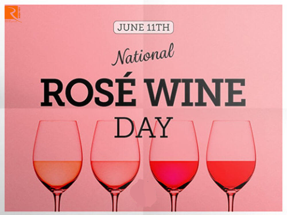 Ngày 11 tháng 6 (hoặc ngày 14 tháng 8) được coi là ngày rượu vang hồng.