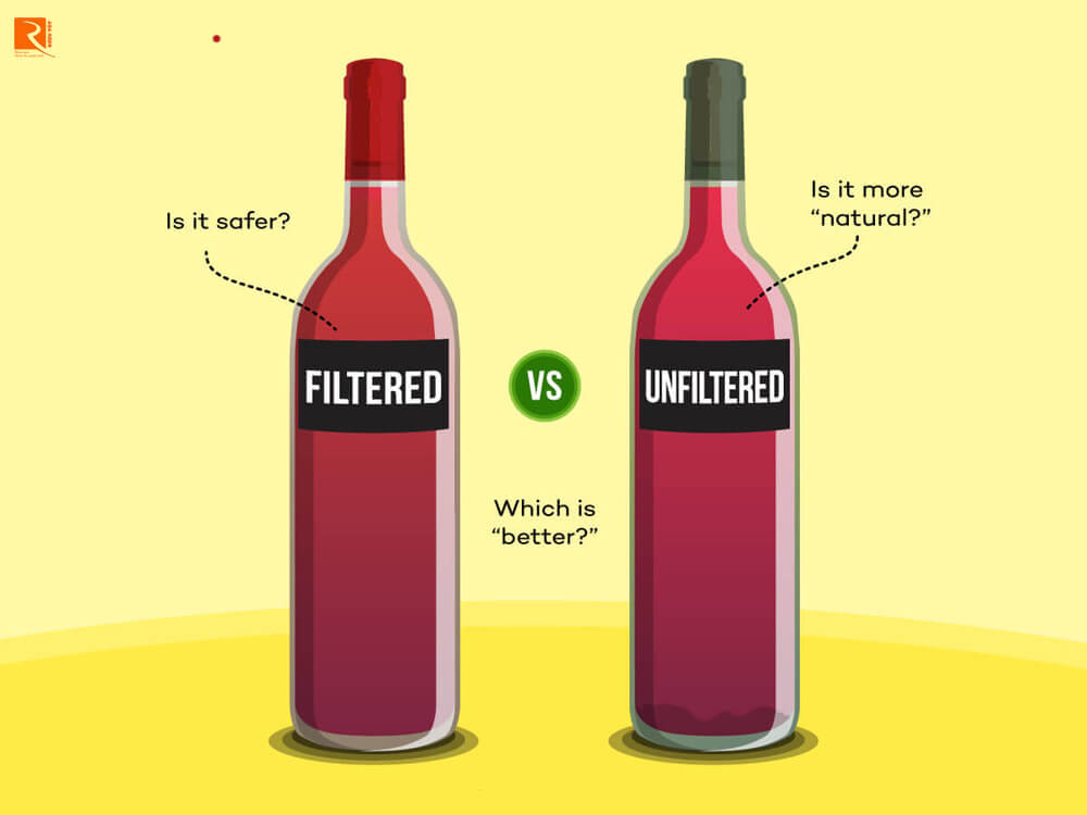 Lọc so với rượu chưa lọc: Sự khác biệt là gì?