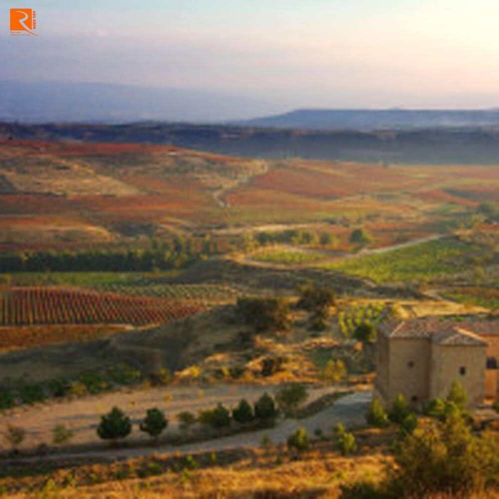 Các tiểu vùng của La Rioja và Navarra được tìm thấy ở Thung lũng sông Ebro.