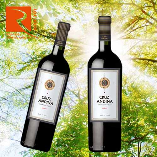 Rượu vang Chile Cruz Andina Merlot 