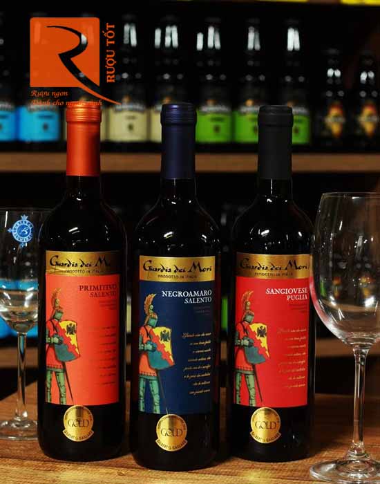 Rượu Vang Guardia dei Mori Primitivo Salento