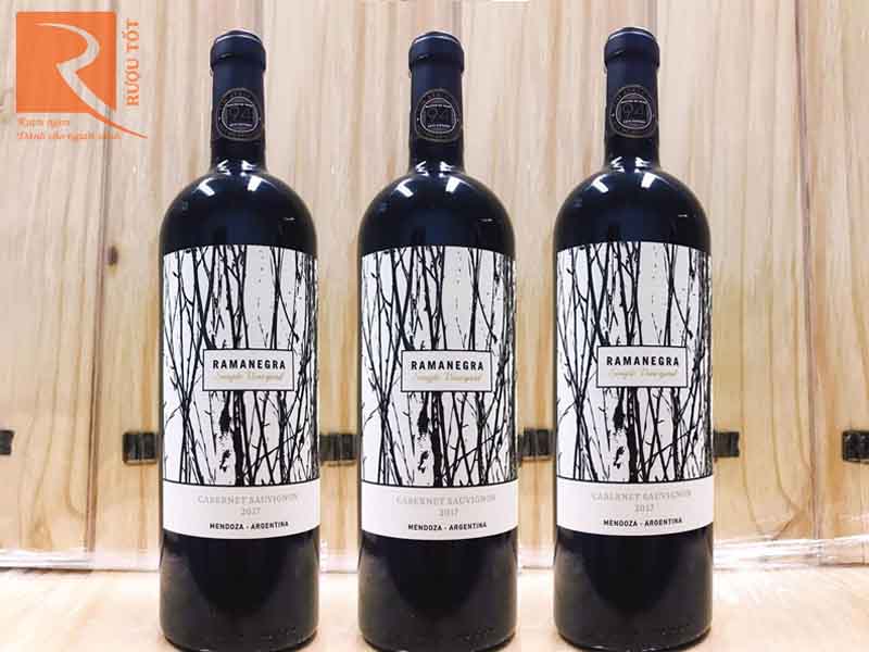 Vang đỏ Argentina Ramanegra Single Vineyard Cabernet Sauvignon Mendoza
