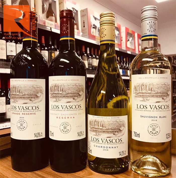 Rượu vang Los Vascos Sauvignon Blanc Domaines Barons de Rothschild