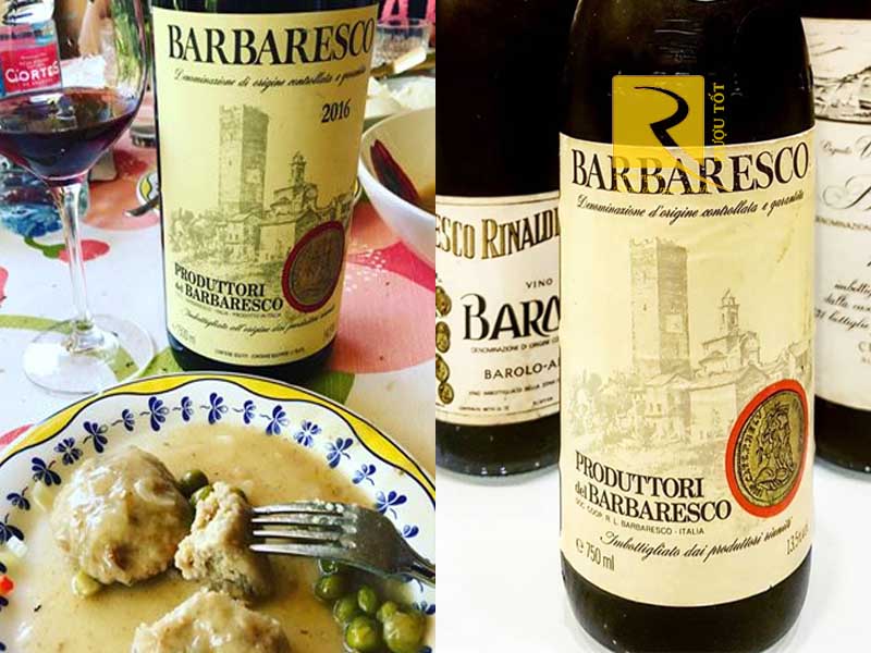 Rượu vang Ý Barbaresco Produttori Del Barbaresco
