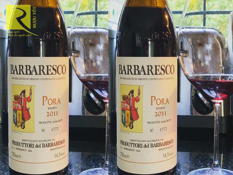 Rượu vang Produttori Del Barbaresco Pora