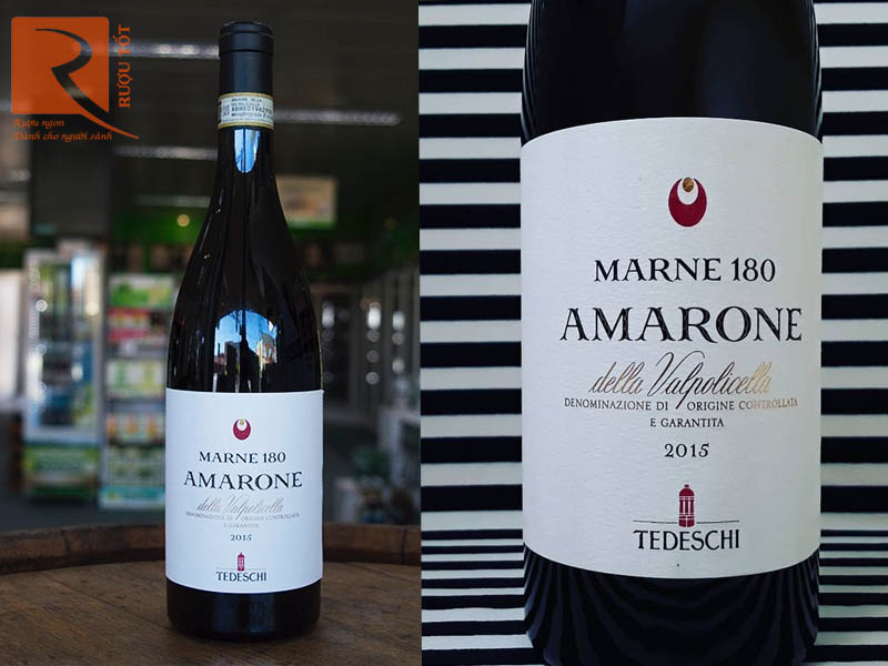 Rượu vang đỏ Amarone Marne 180 Tedeschi della Valpolicella