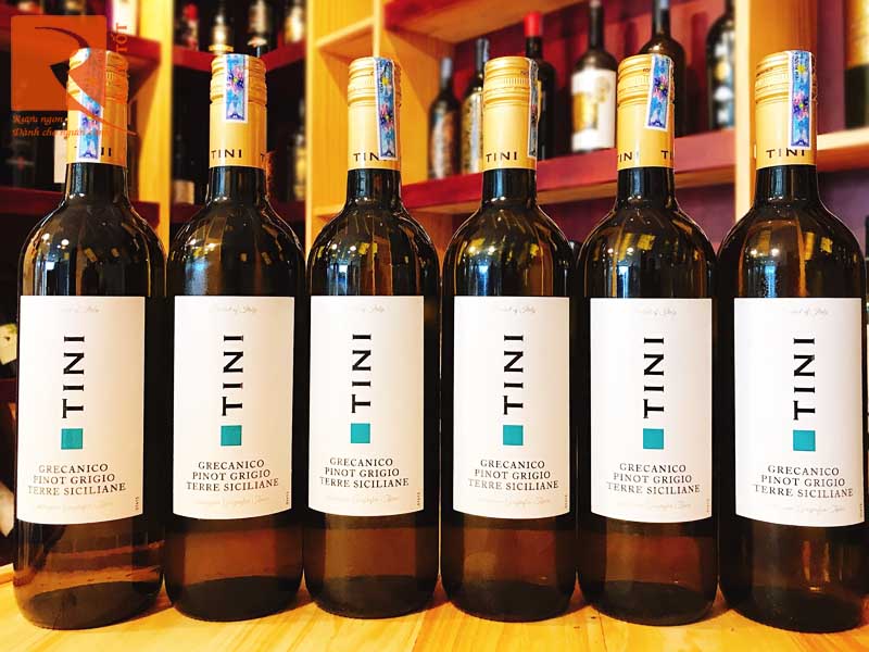 Rượu vang Tini Grecanico Terre Siciliane