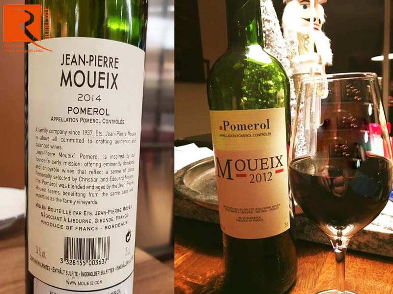 Rượu vang Pháp Jean Pierre Moueix Pomerol