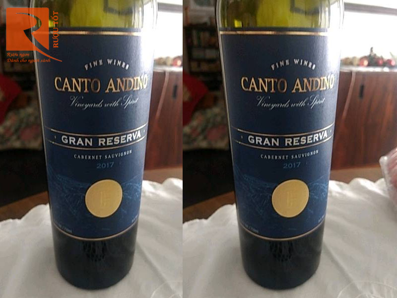 Rượu vang Canto Andino Grand Reserve Rapel Valley