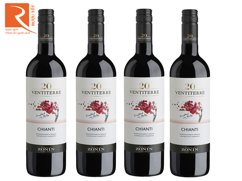 Rượu vang Ventiterre Zonin Chianti D.O.C.G 