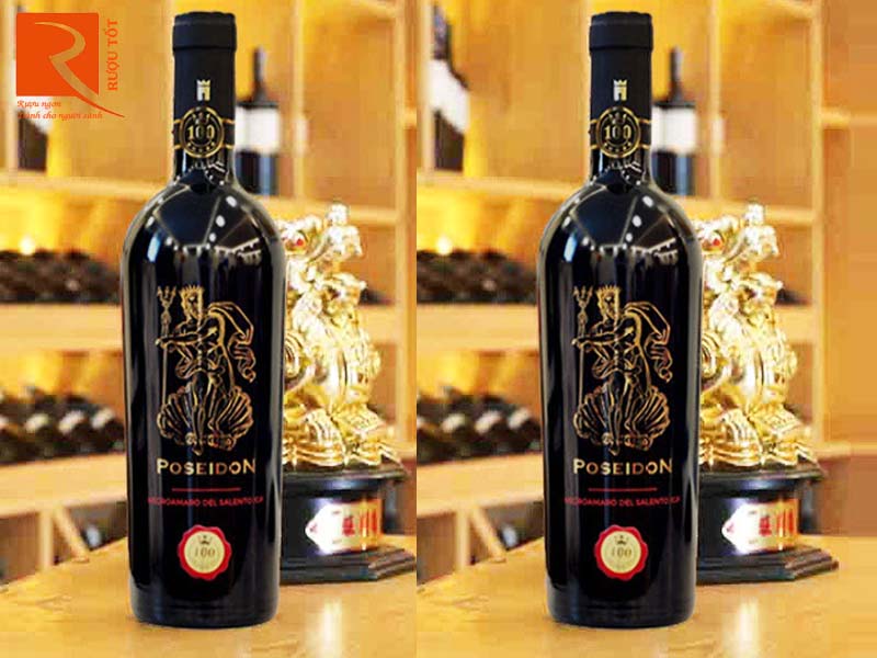 Rượu vang Poseidon Negroamaro del Salento Limited Edition