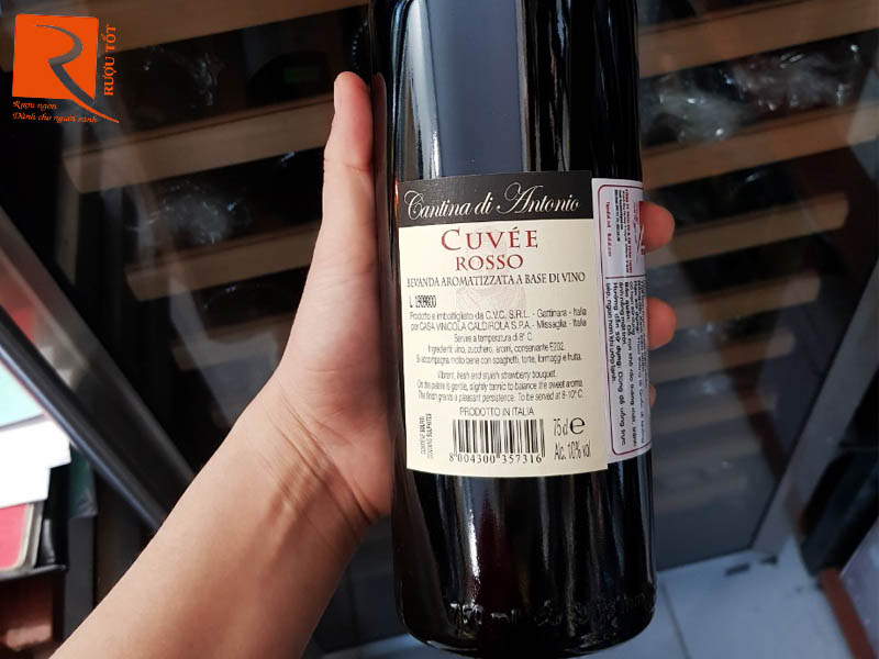 Rượu vang Cuvee Rosso Cantina Di Antonio 750ml