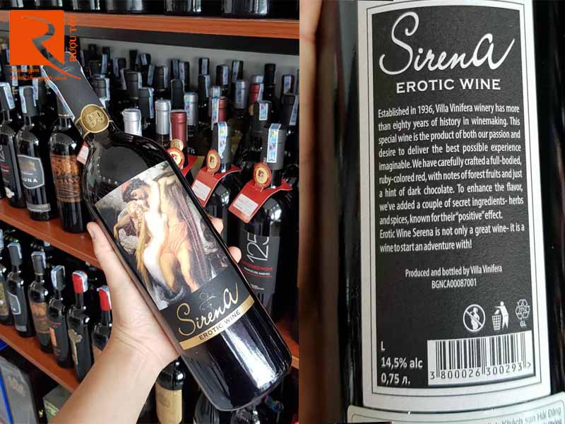 Rượu vang Sirena Erotic Premium Wine