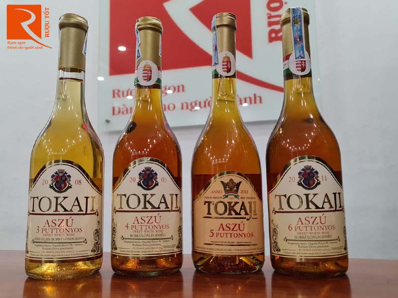 Rượu vang Tokaji Aszú 6 Puttonyos