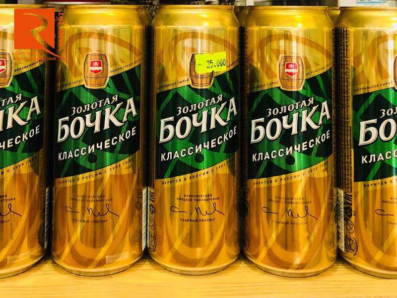 Bia Nga nhập khẩu