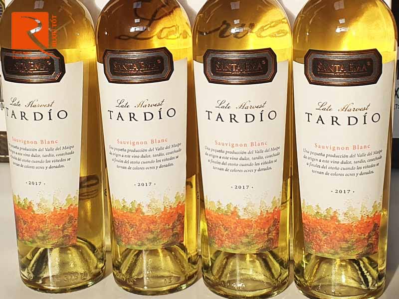 Rượu vang Chile Tardio Santa Ema Late Harvest Sauvignon Blanc