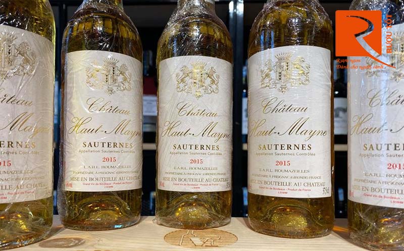 Rượu Vang Trắng Chateau Haut Mayne Sauternes 375ml 14% - Vang ngọt