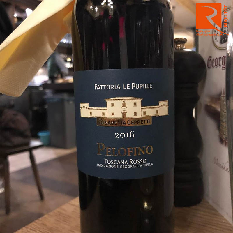 Rượu Vang Pelofino Toscana Rosso Fattoria Le Pupille
