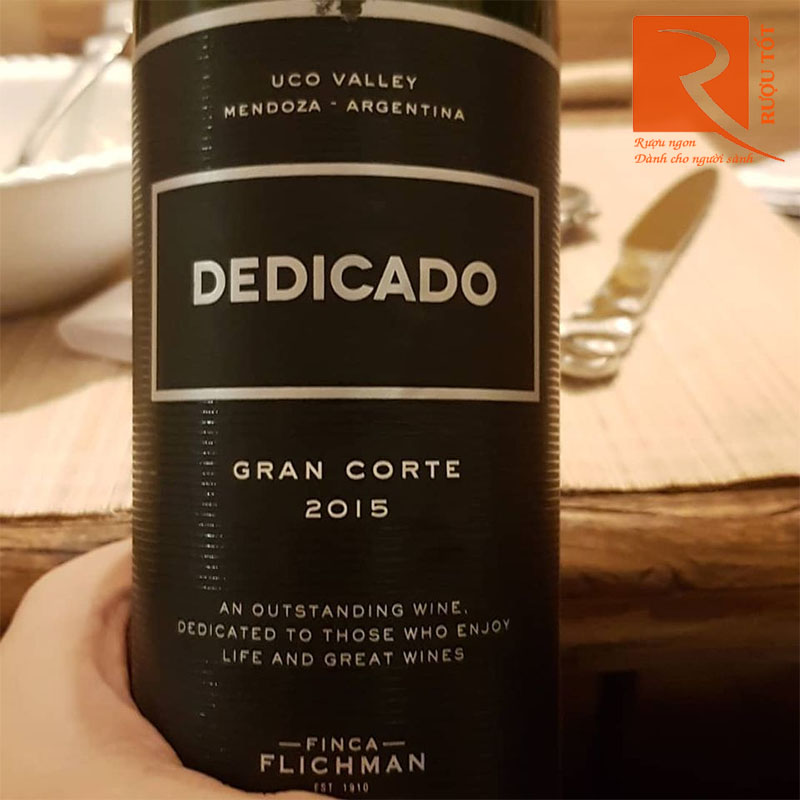 Rượu Vang Argentina Dedicado Gran Corte blend Finca Flichman