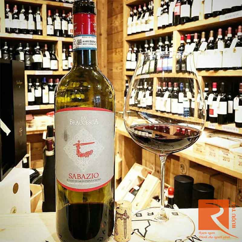 Rượu Vang La Braccesca Sabazio Rosso di Montepulciano