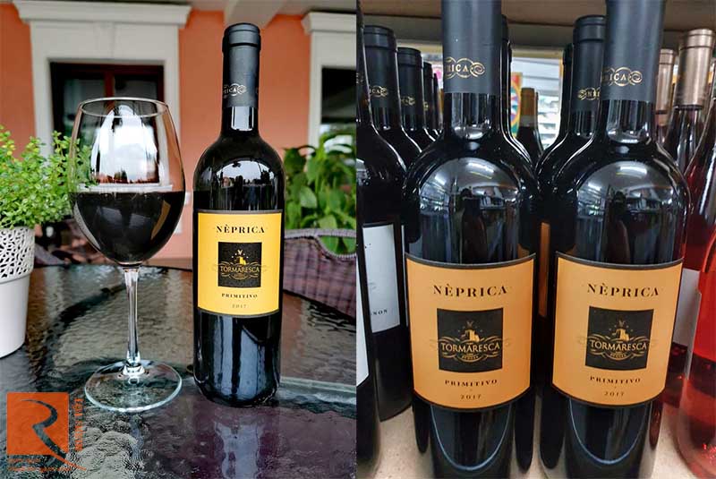 Rượu Vang Neprica Primitivo Tormaresca