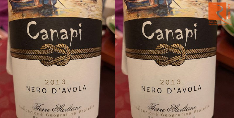 Rượu Vang Canapi Nero d Avola