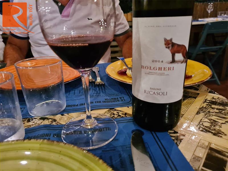 Rượu Vang Bolgheri Barone Ricasoli