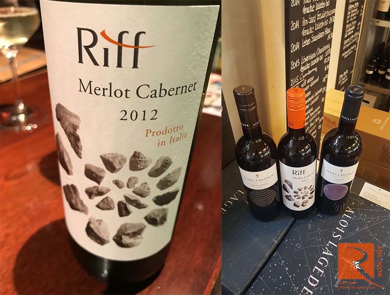 Rượu Vang Riff Merlot Cabernet Progetto Lageder