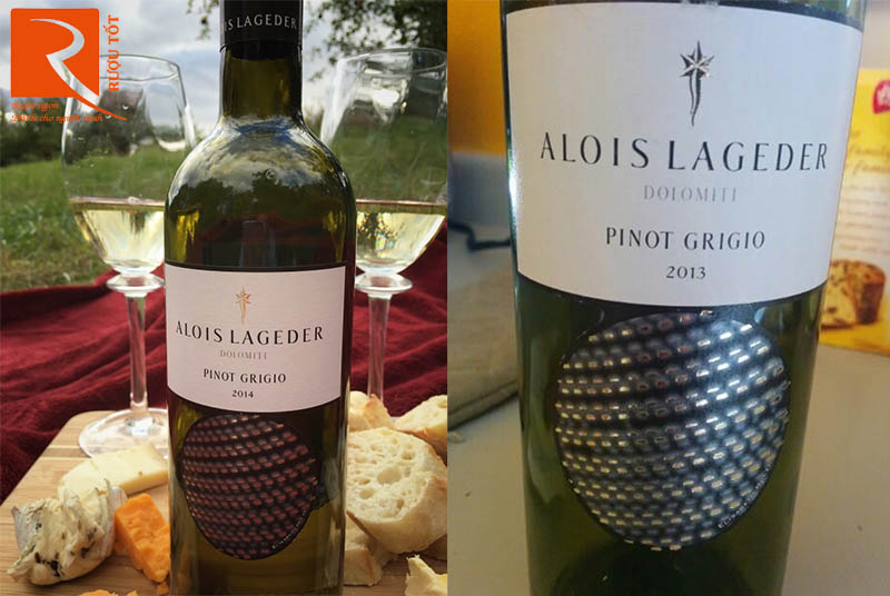 Rượu Vang Alois Lageder Dolomiti Pinot Grigio