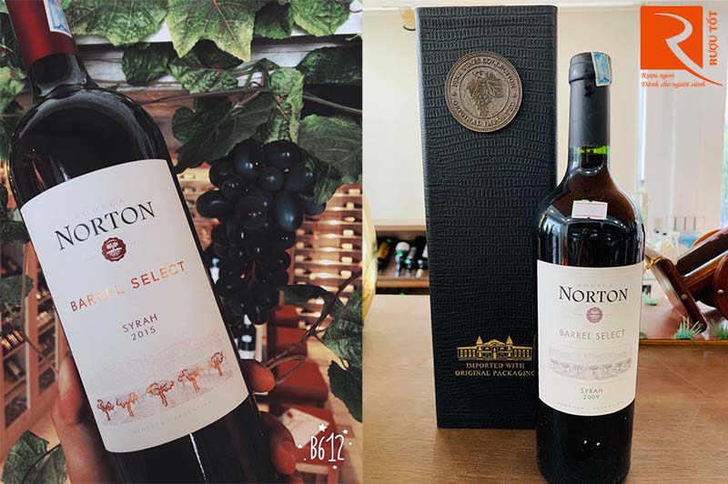 Rượu Argentina Norton Barrel Select Syrah Bodega