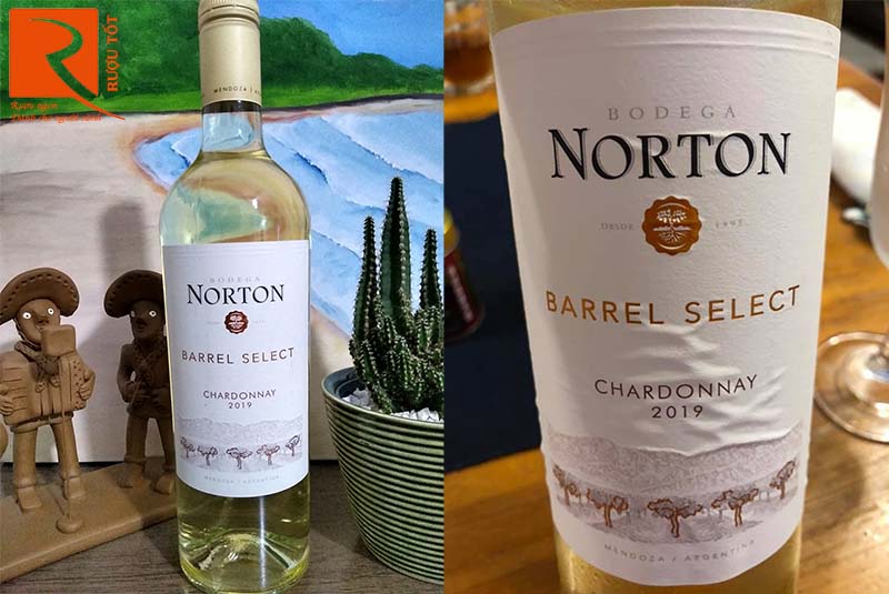 Rượu Argentina Norton Barrel Select Chardonnay Bodega