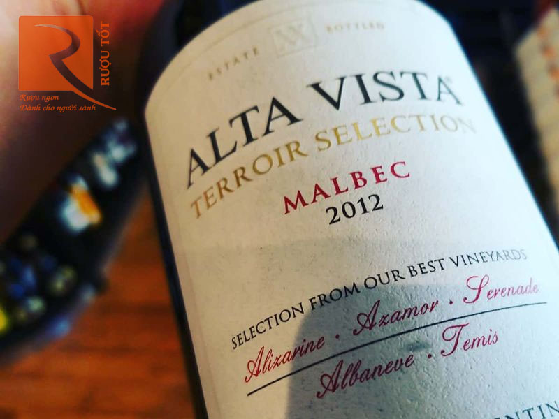 Rượu vang Alta Vista Terroir Selection Malbec