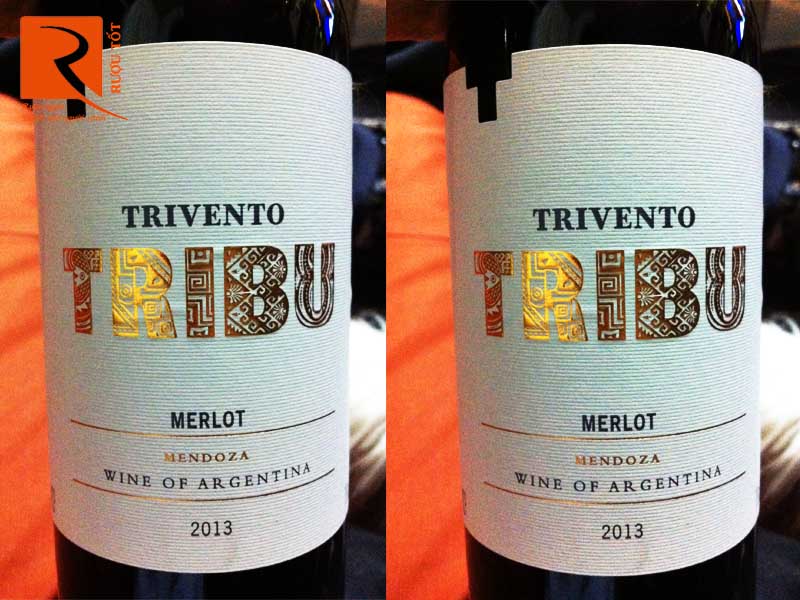Rượu vang Trivento Tribu Merlot Mendoza