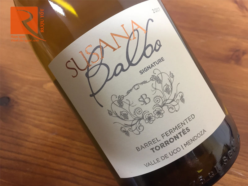 Rượu vang Susana Balbo Signature Barrel Fermented Torrontes