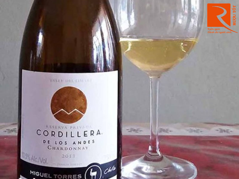 Cordillera Miguel Torres reserva Chardonnay