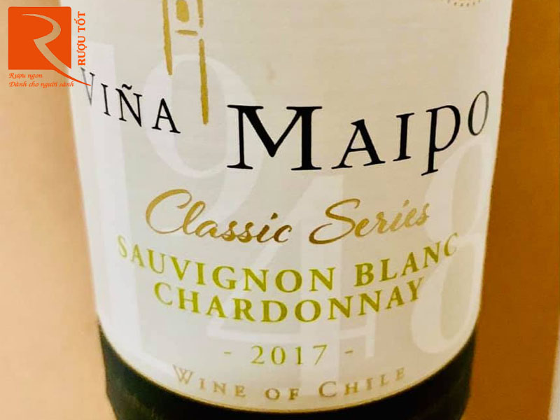 Rượu vang Chile Vina Maipo Classic Series Chardonnay Sauvignon Blanc