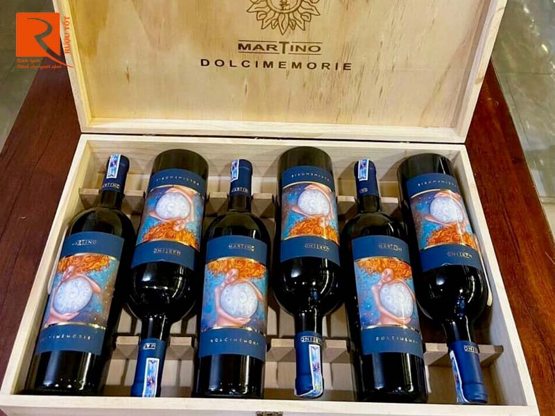 Rượu vang Ý Martino Dolcimemorie Rosso Salento