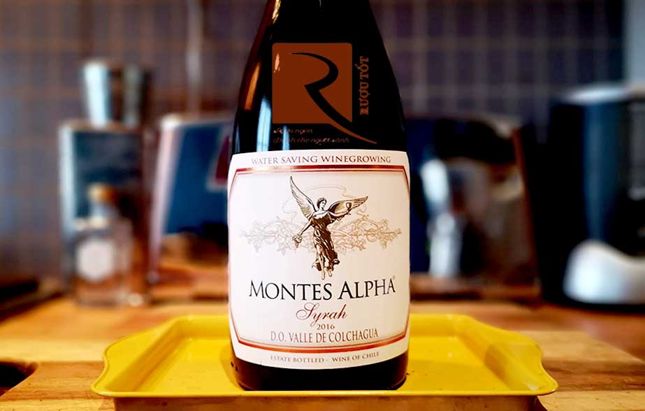 Rượu vang Chile Montes Alpha Syrah 750ml